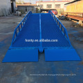 6 ton load 1.8 m mobile electric motorcycle loading yard ramp for sale